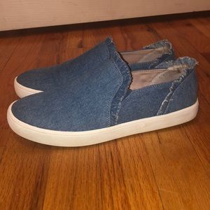 GREAT CONDITION!! Kate Spade Denim Sneakers!!
